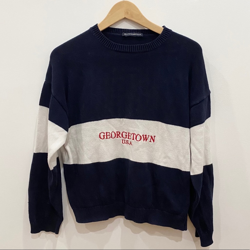 brandy melville georgetown sweater